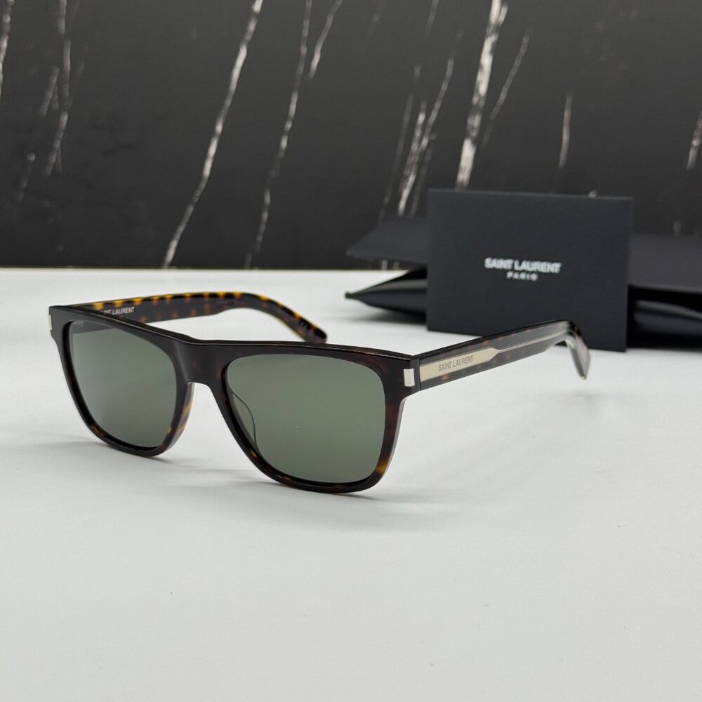 NEW SAINT LAURENT SL619 002 SUNGLASSES UNISEX HAVANA EYEWEAR SL 619 002